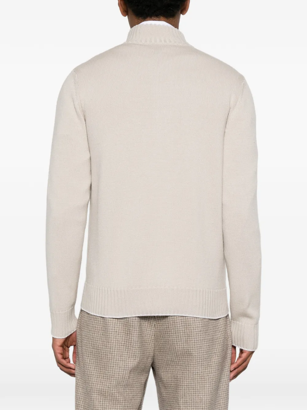 Eleventy Button-up vest Beige