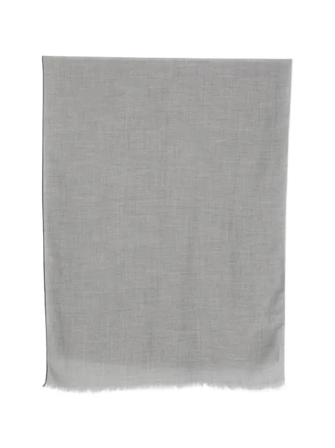 Eleventy fringed-edge scarf