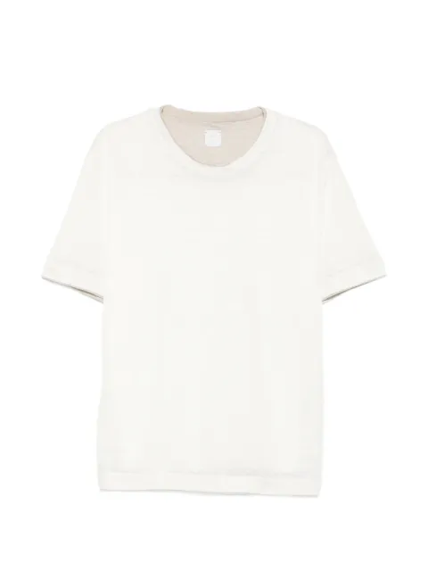 Eleventy layered-detail T-shirt