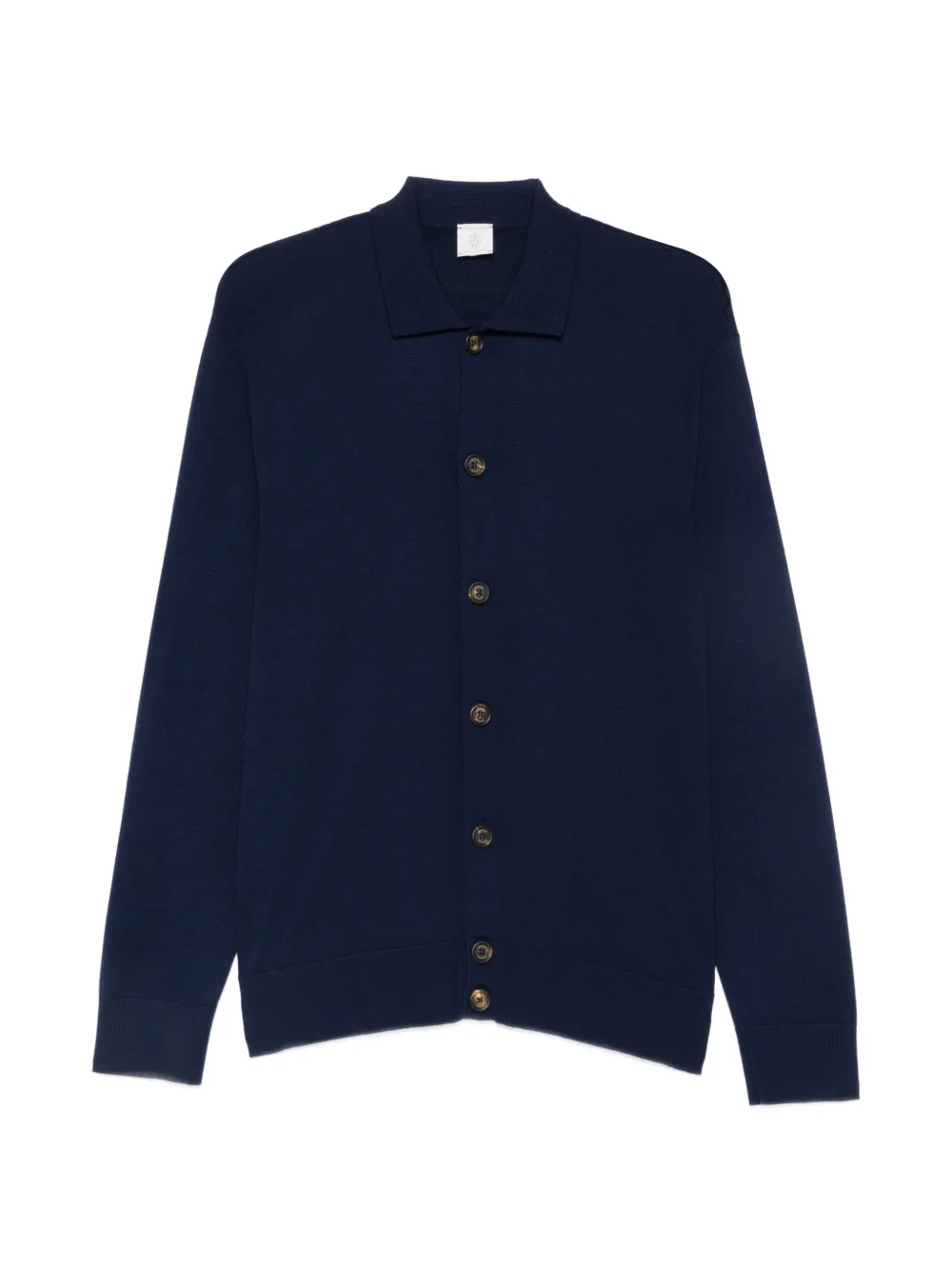 Eleventy Cardigan mit Knopfverschluss - Blau