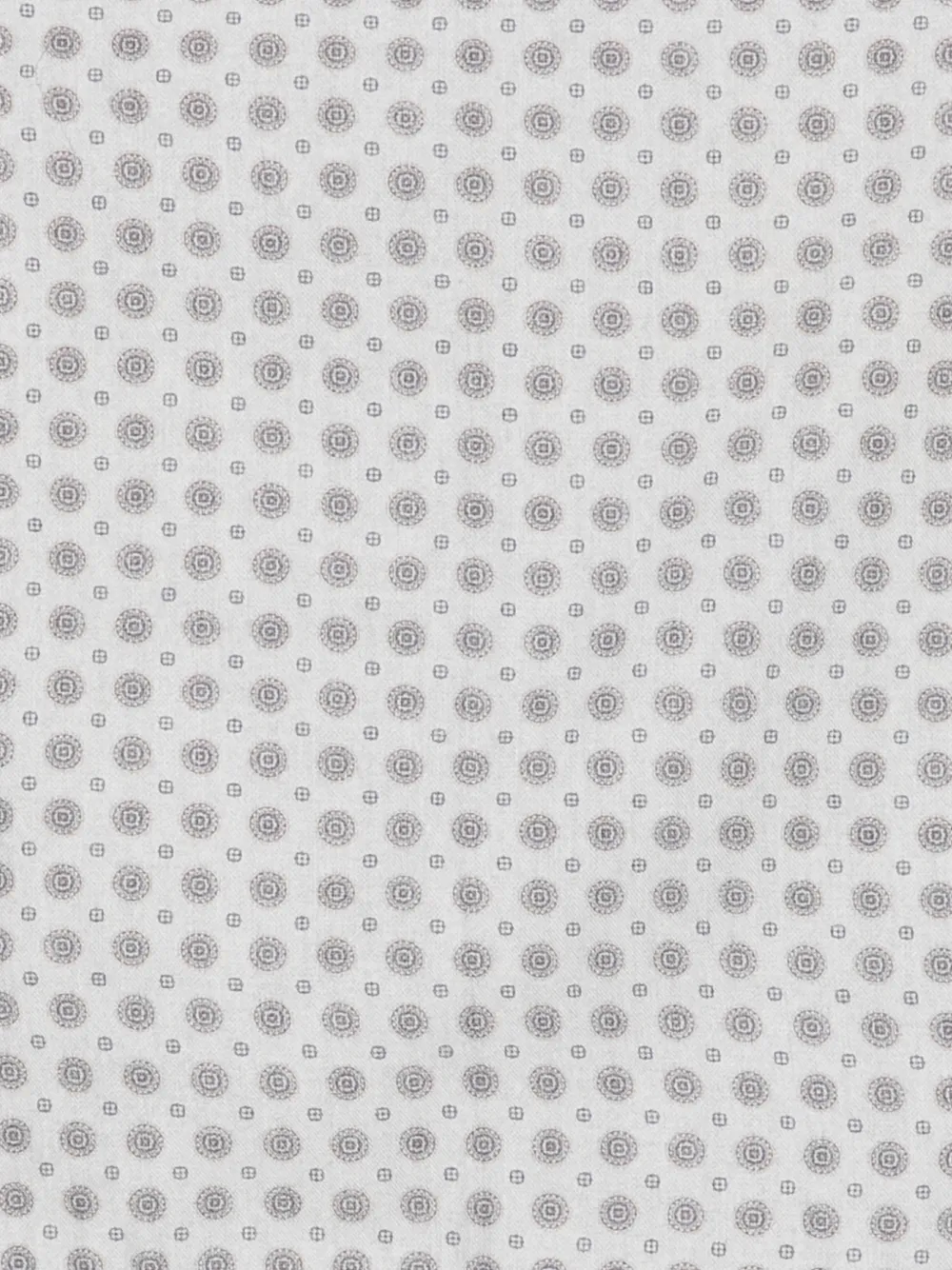 Eleventy Pochet met geometrische print Grijs