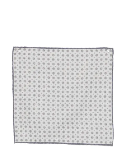Eleventy geometric-pattern pocket square