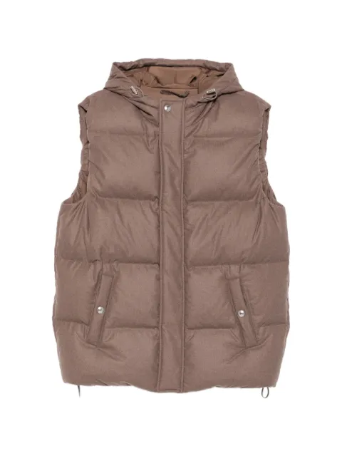 Eleventy quilted-pattern gilet