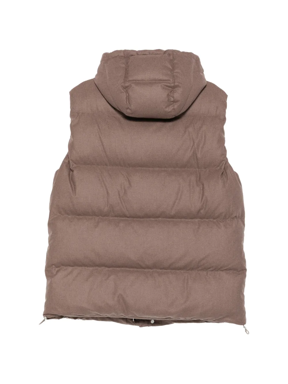 Eleventy Bodywarmer met gewatteerd patroon Bruin