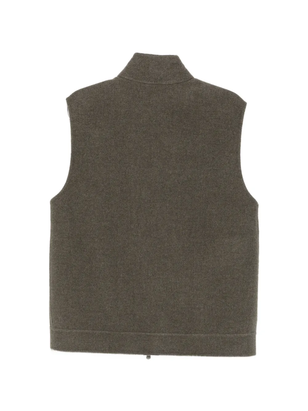 Eleventy Wollen gilet Groen