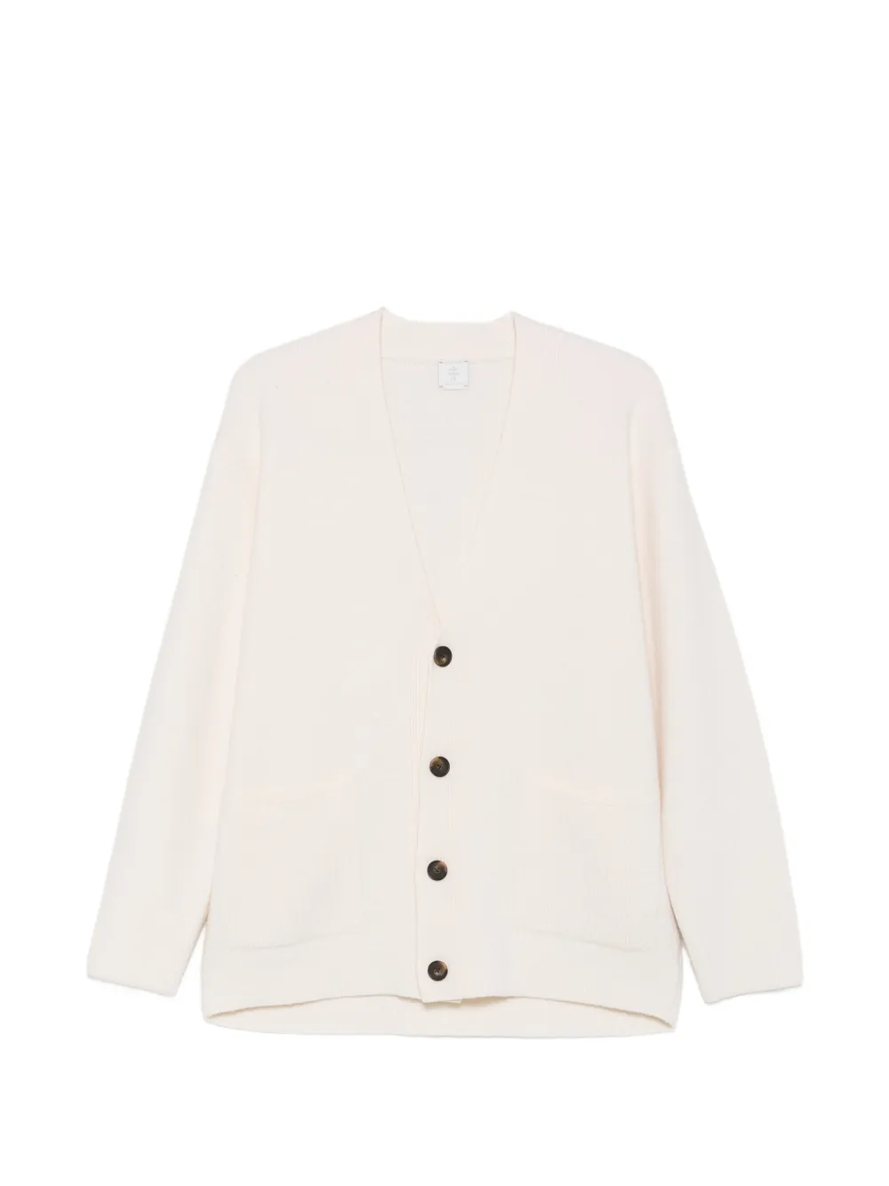 Eleventy V-neck button-up cardigan - Neutrals
