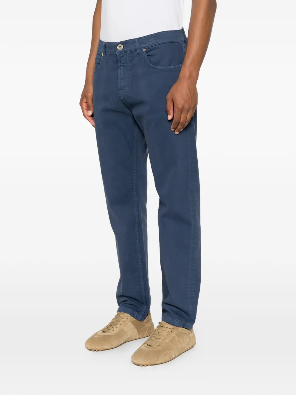 Eleventy Straight jeans Blauw
