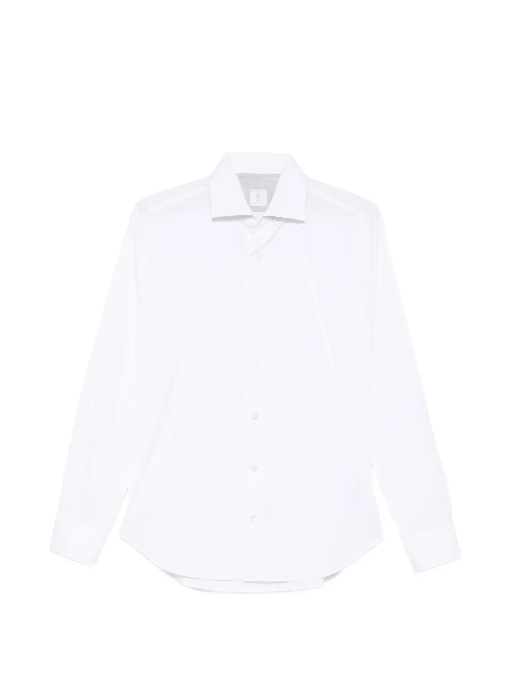 Eleventy spread-collar button-up shirt | White | Image 1