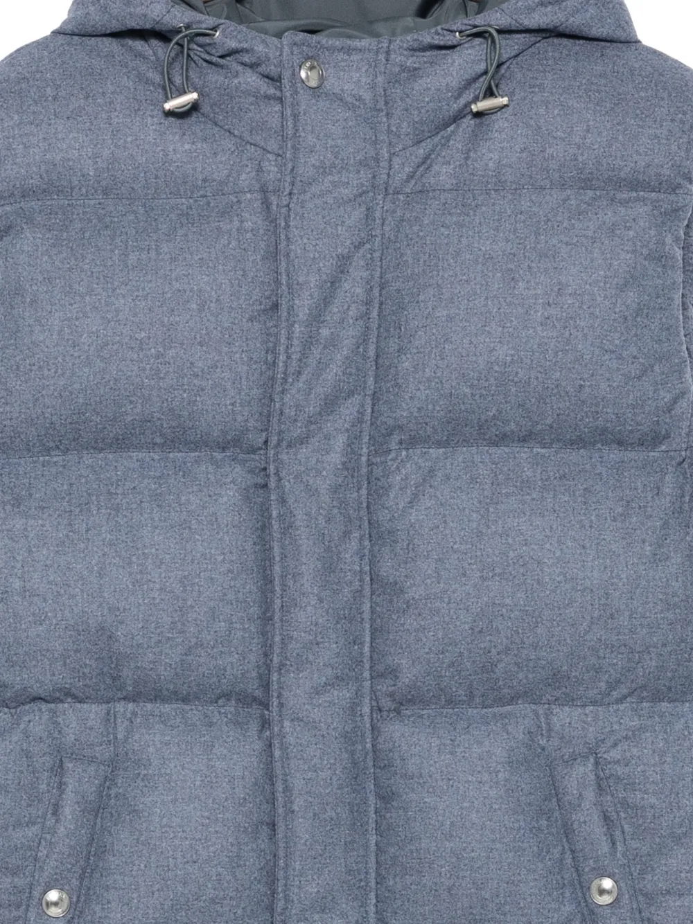 Eleventy Bodywarmer met gewatteerd patroon Blauw