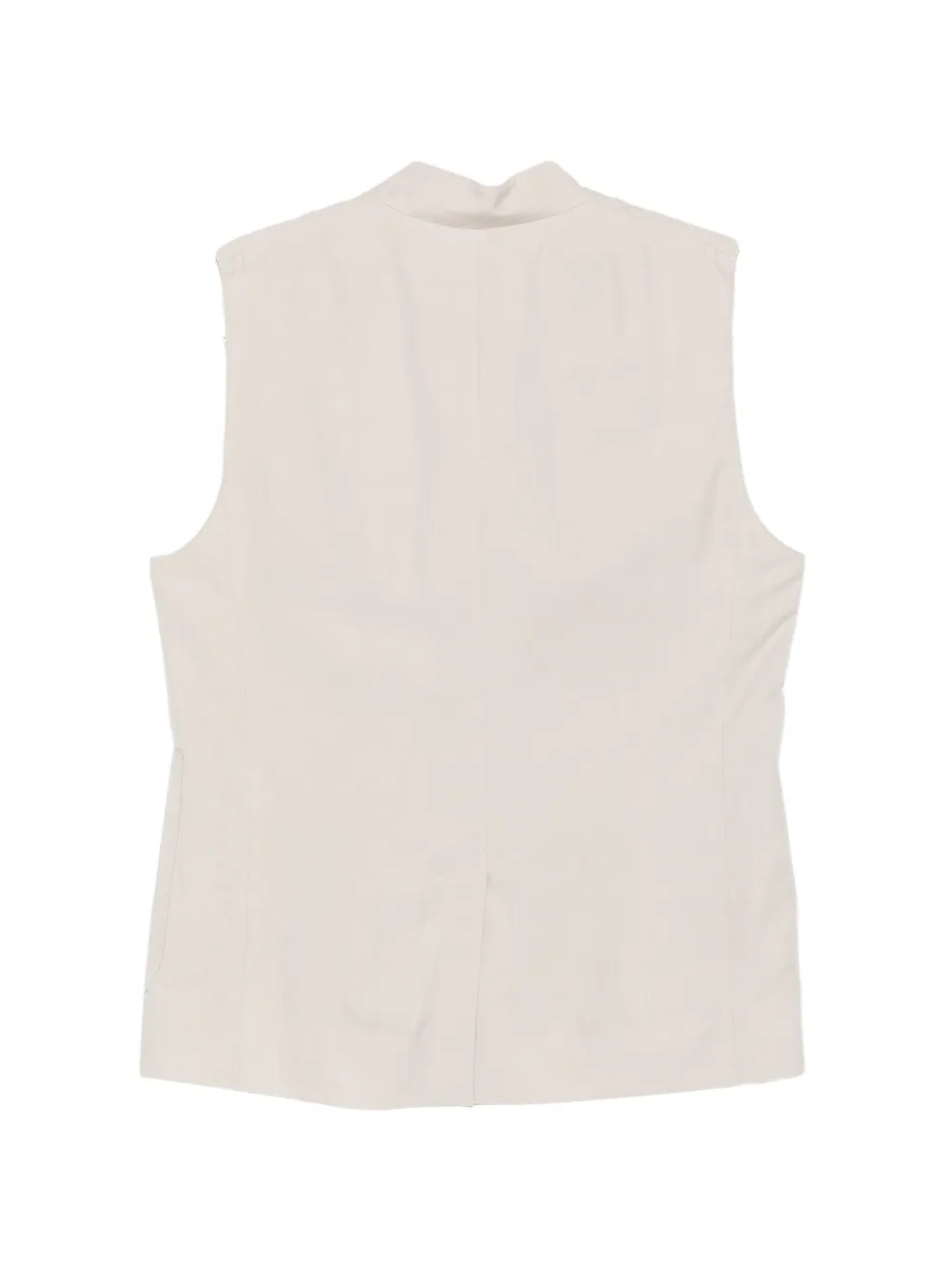 Eleventy Gilet met opgestikte zak Beige