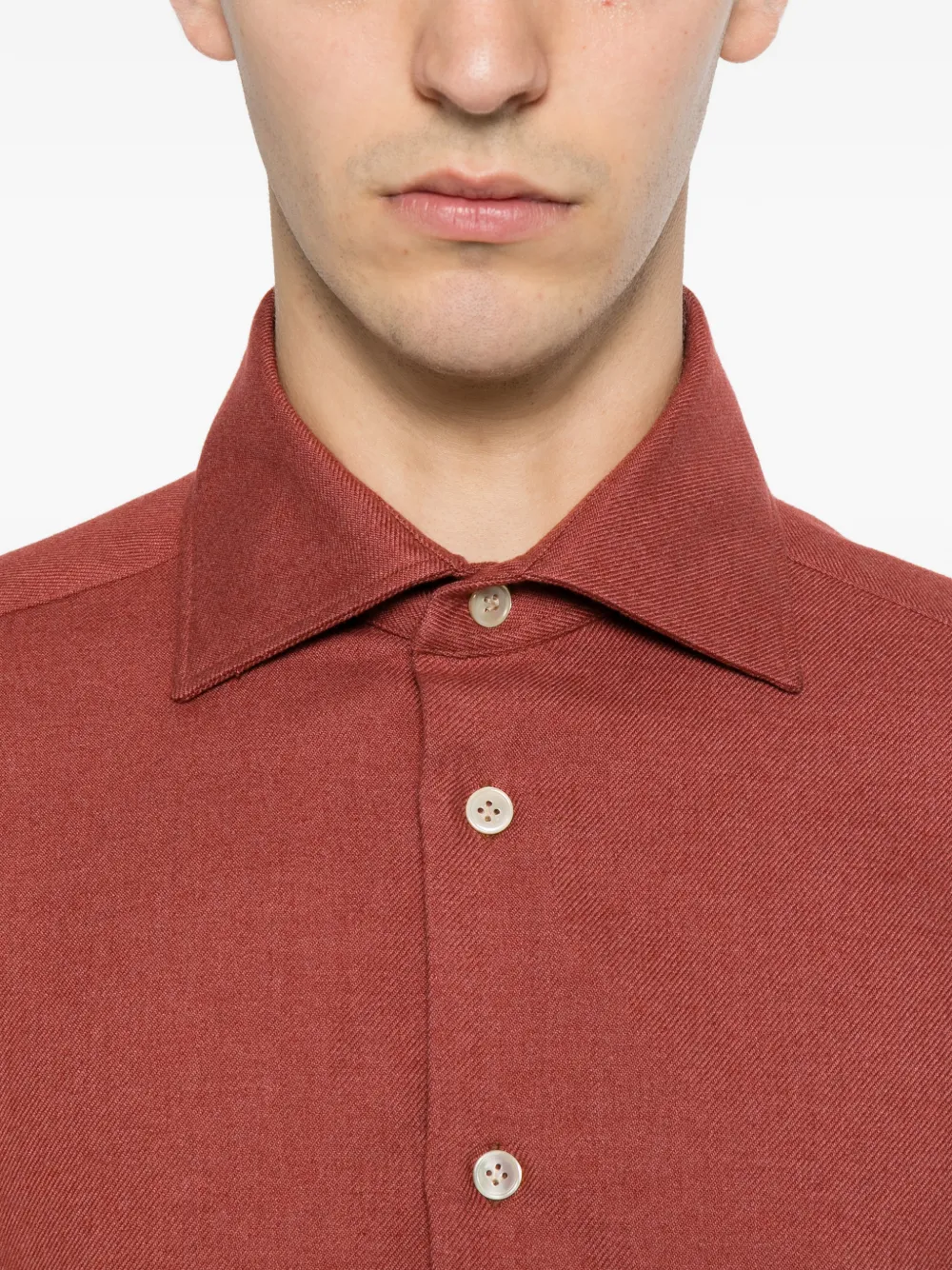Eleventy Button-down overhemd Rood