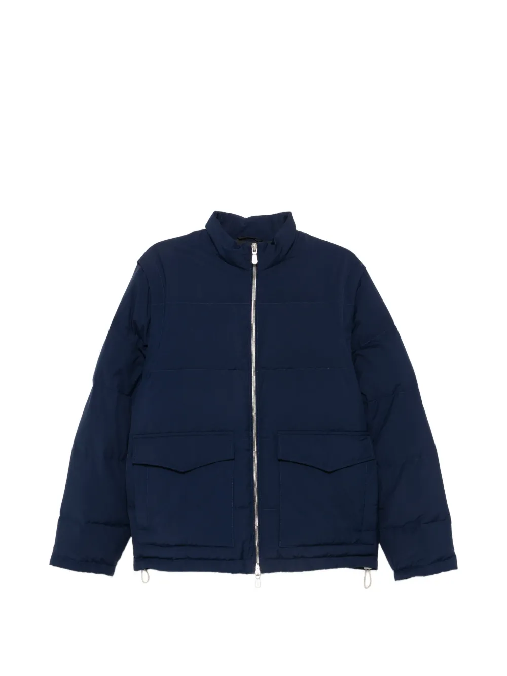 Eleventy Jacke mit abnehmbaren Ärmeln - Blau