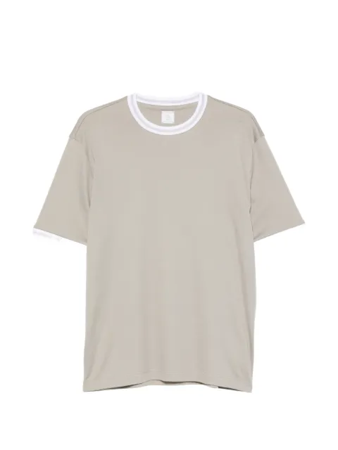 Eleventy contrast-trim T-shirt