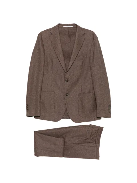 Eleventy traje con solapas de muesca