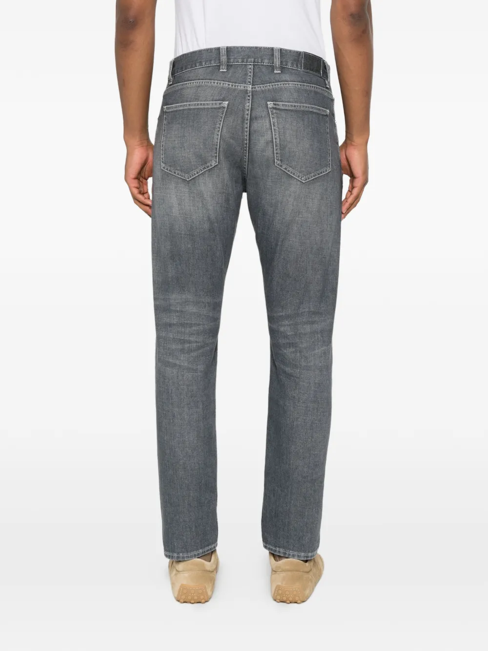 Eleventy Jeans met vervaagd effect Blauw