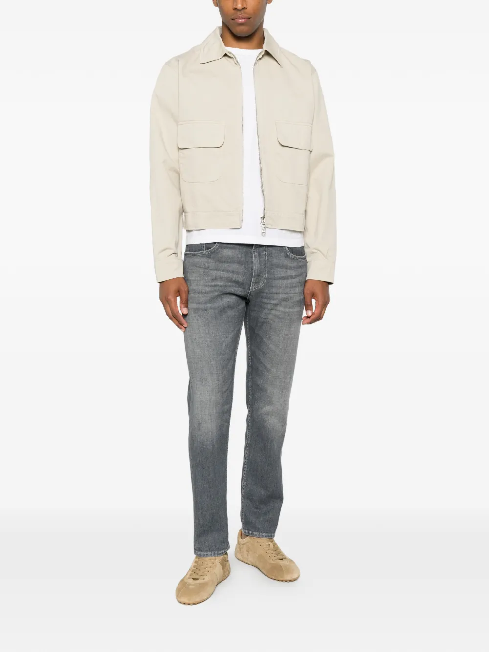 Eleventy Jeans met vervaagd effect Blauw