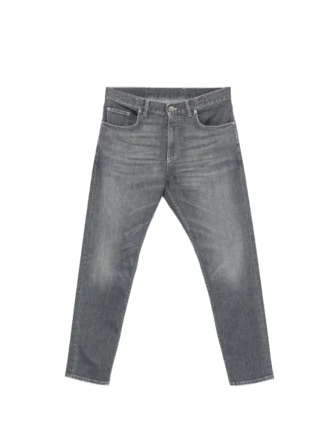 Eleventy faded-effect slim-fit jeans