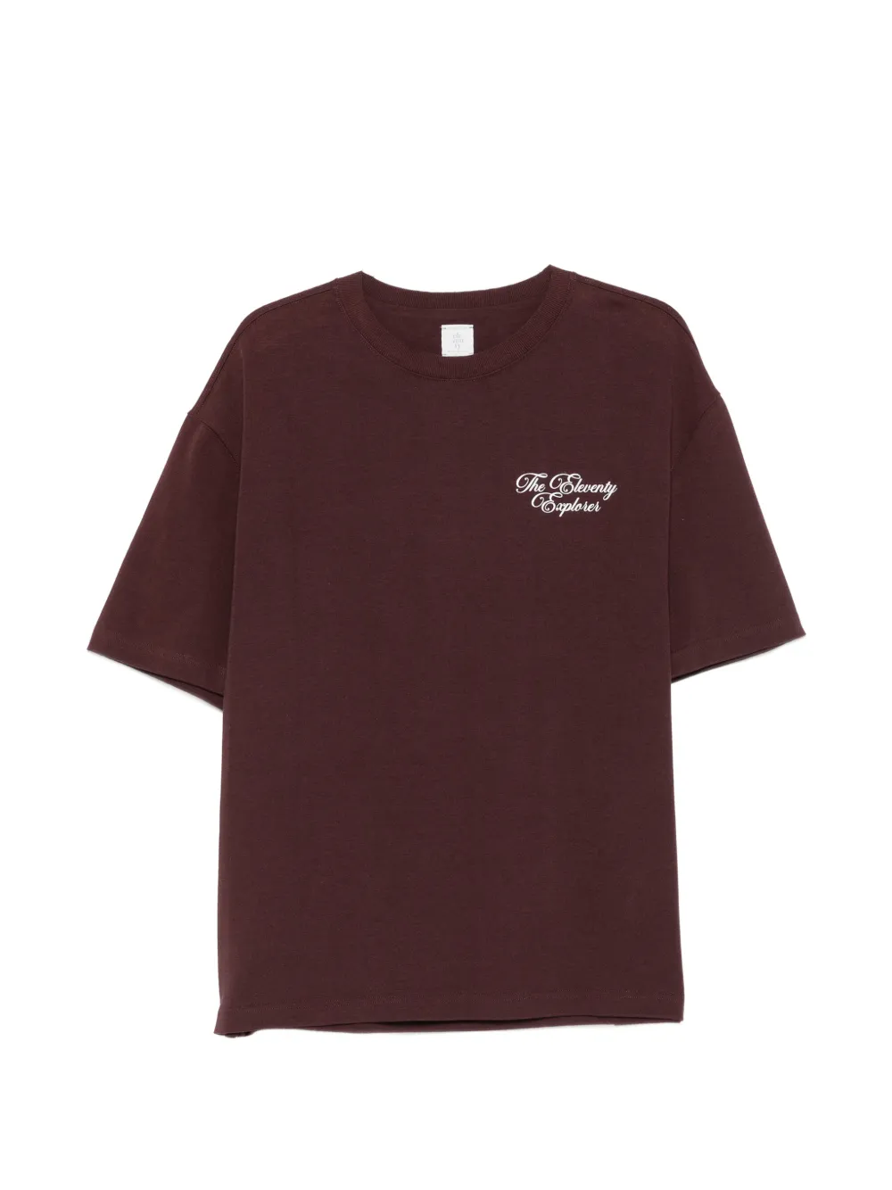 Eleventy logo-print T-shirt