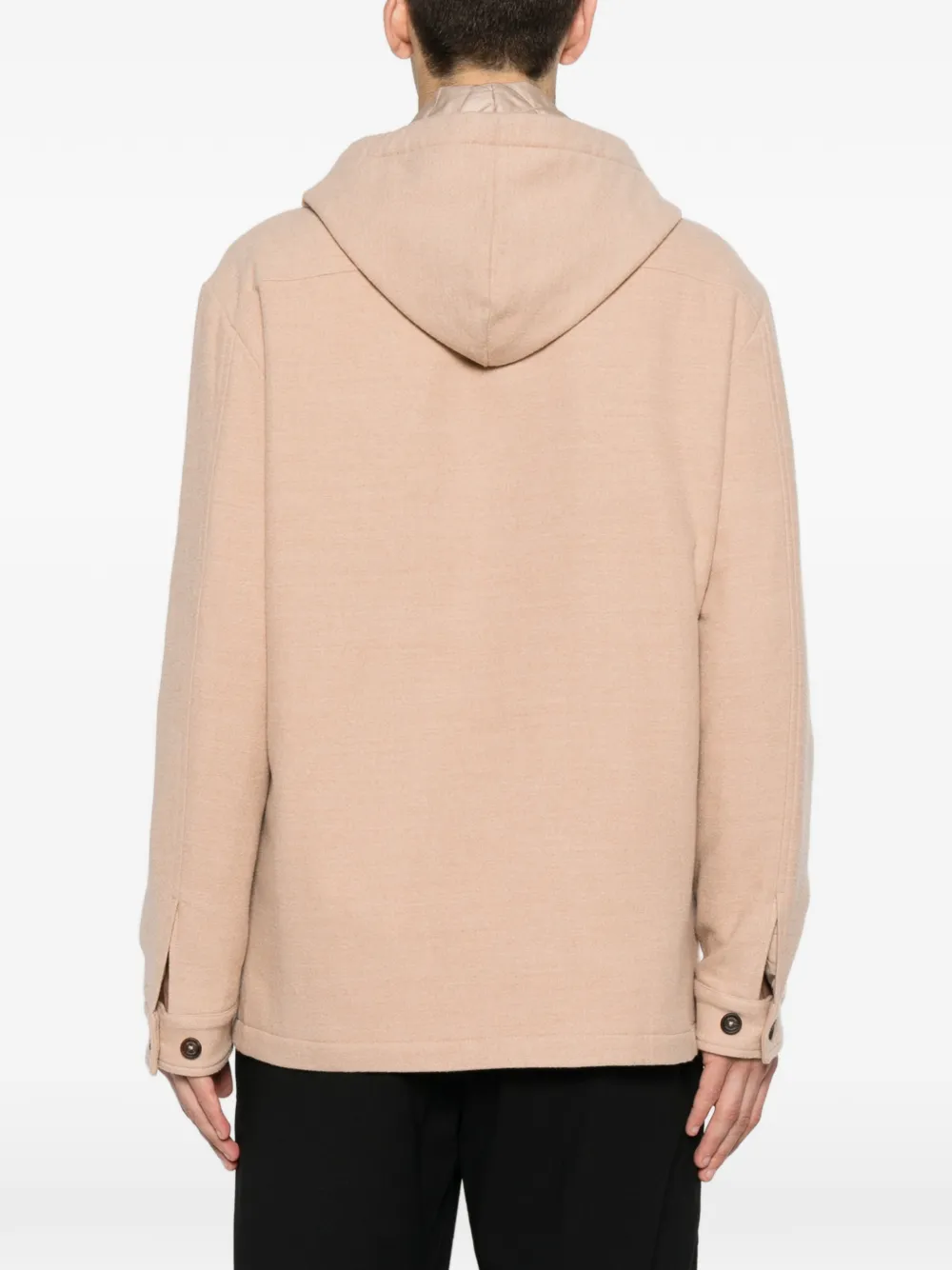 Eleventy Jack met capuchon Beige