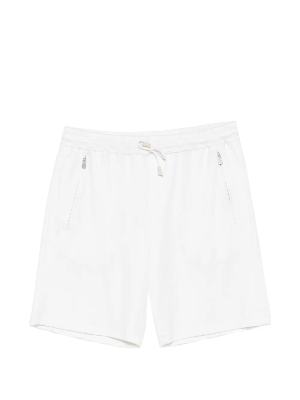 Eleventy Bermuda con coulisse - Bianco