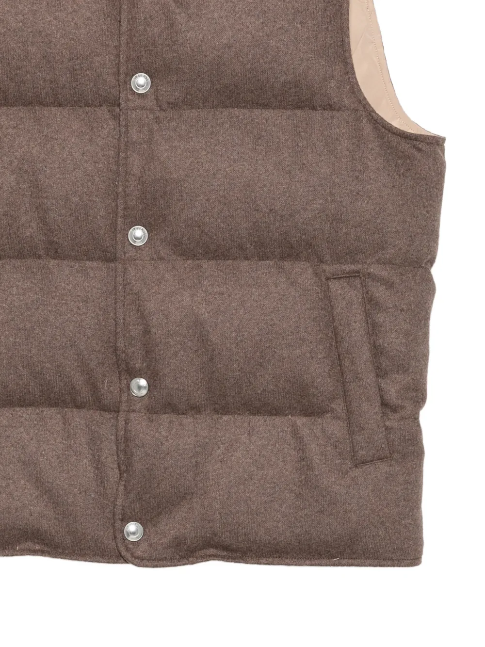 Eleventy Suède gilet Bruin