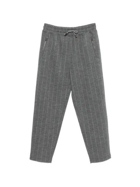 Eleventy pantalones ajustados con motivo de rayas diplomáticas