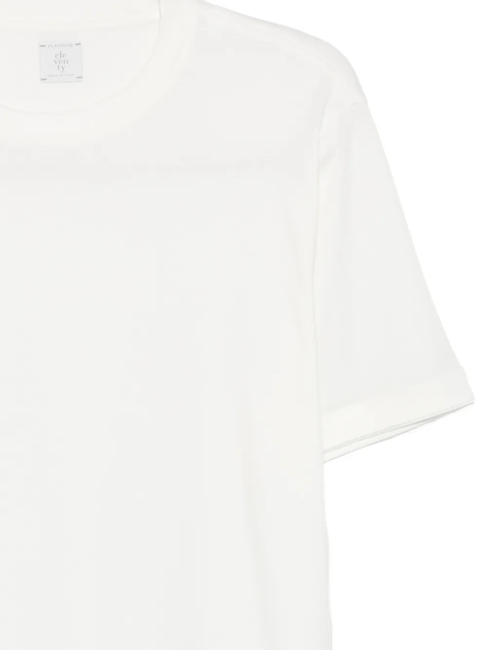 Eleventy T-shirt met ronde hals Wit