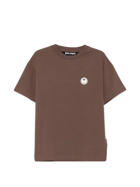 Palm Angels camiseta con parche del logo