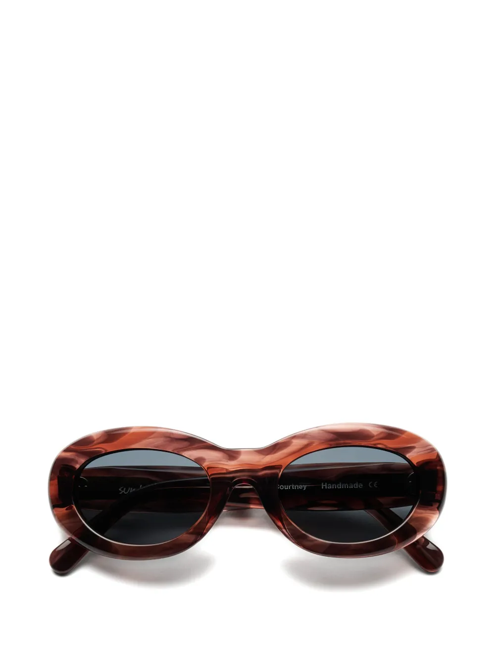 Sun Buddies Courtney oval-frame sunglasses - Braun