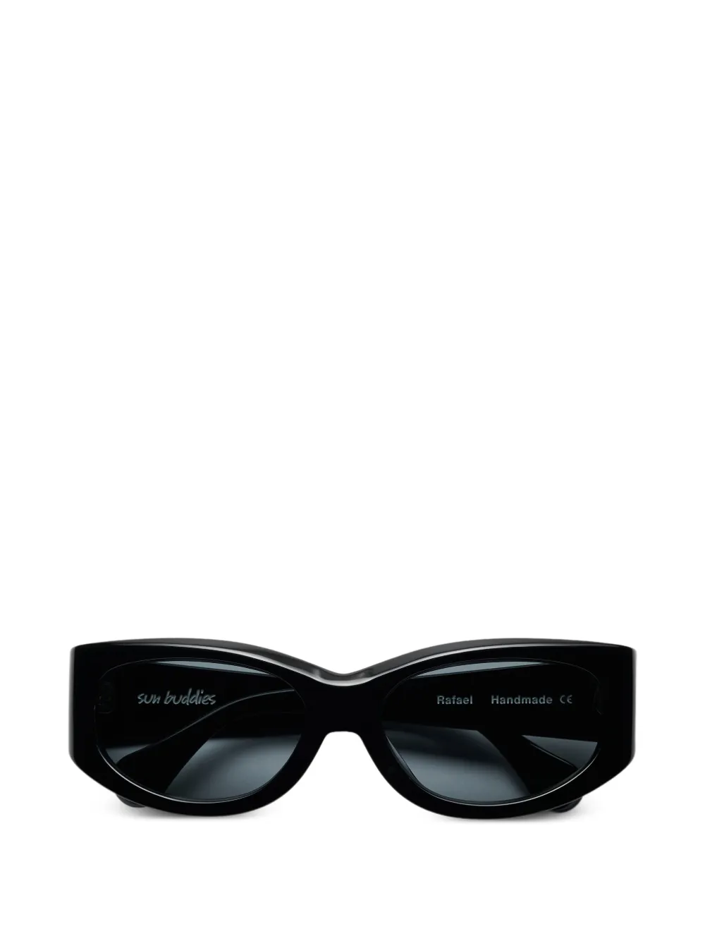 Sun Buddies Rafael geometric-frame sunglasses - Nero