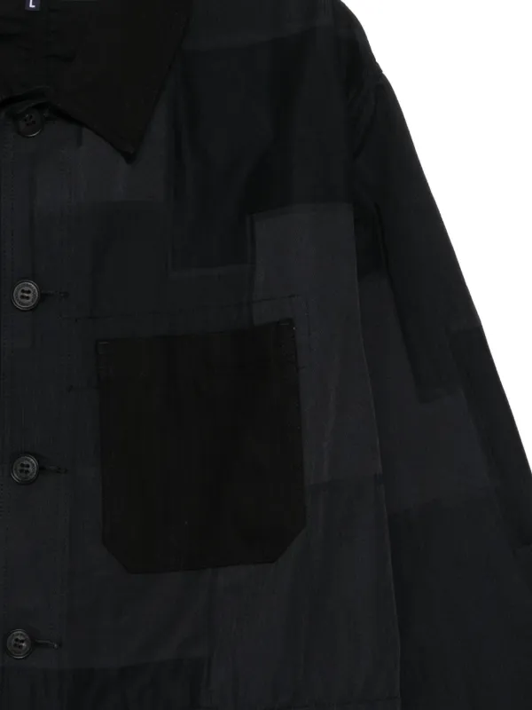 Comme Des Garçons Homme パッチワーク ジャケット | ブラック