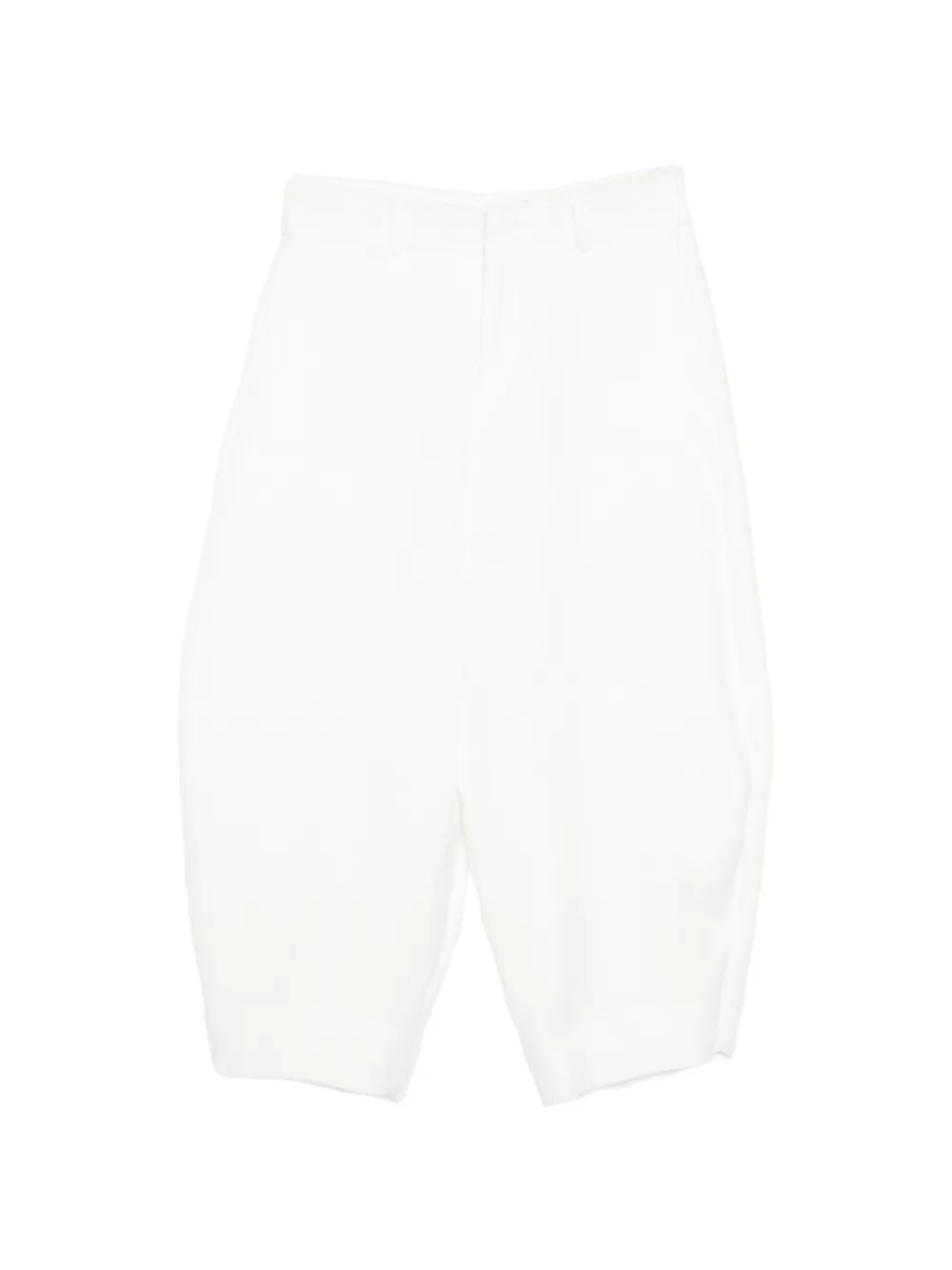 Comme des Garçons Homme Plus textured trousers - Bianco