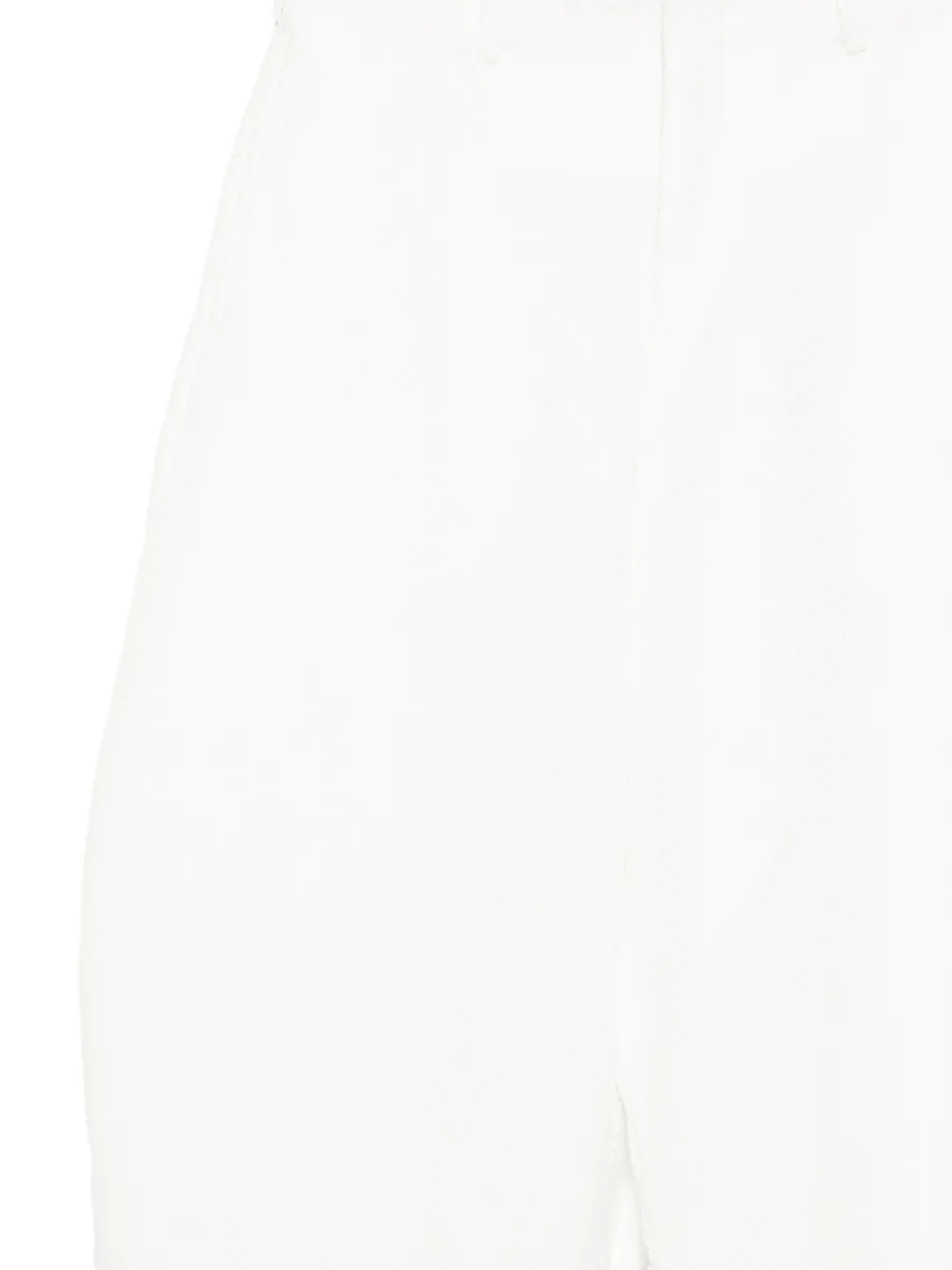 Comme des Garçons Homme Plus Broek met textuur Wit