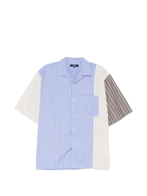 Comme des Garçons Homme striped panelled shirt