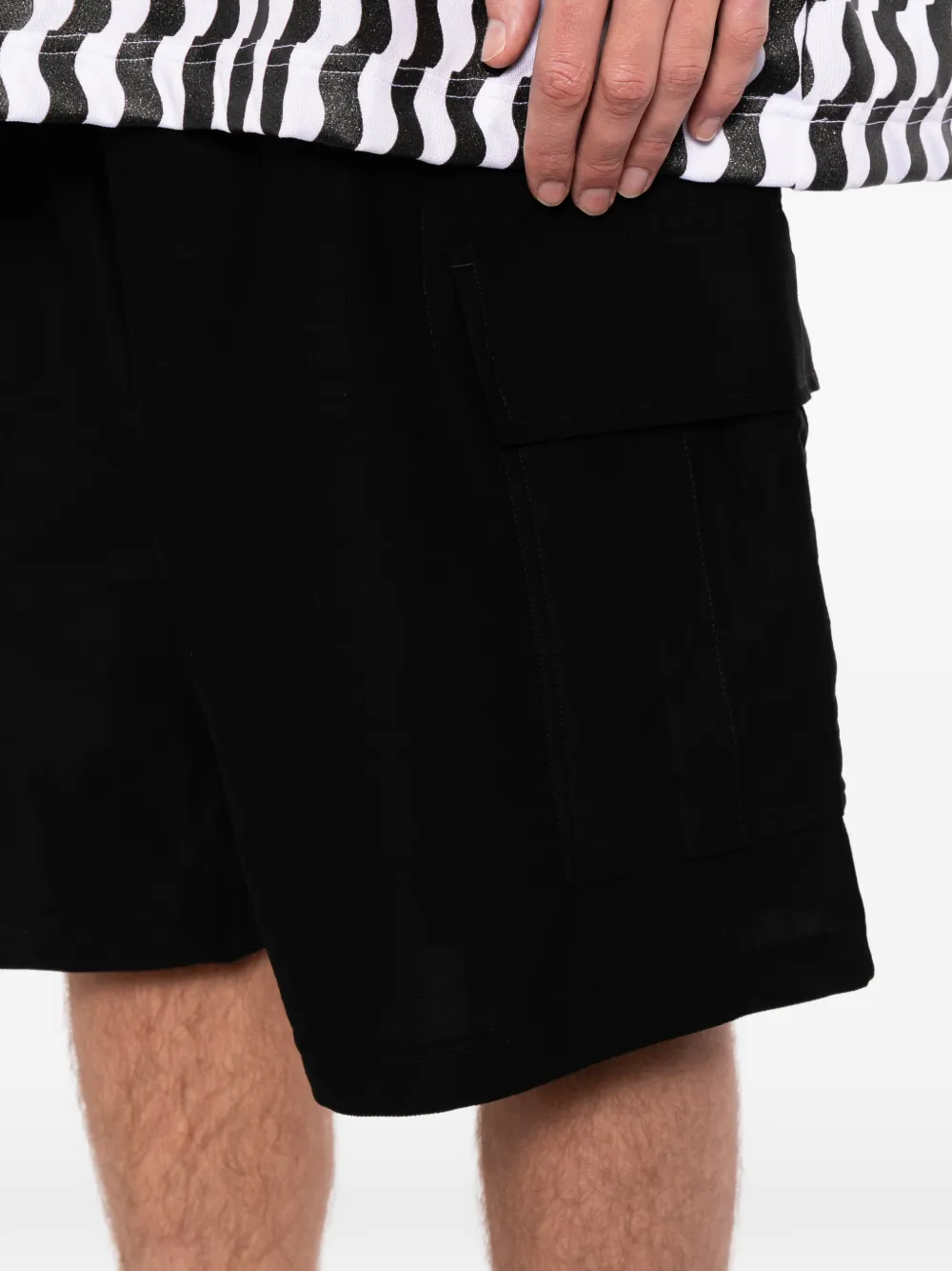 Comme des Garçons Homme Twill shorts Blauw