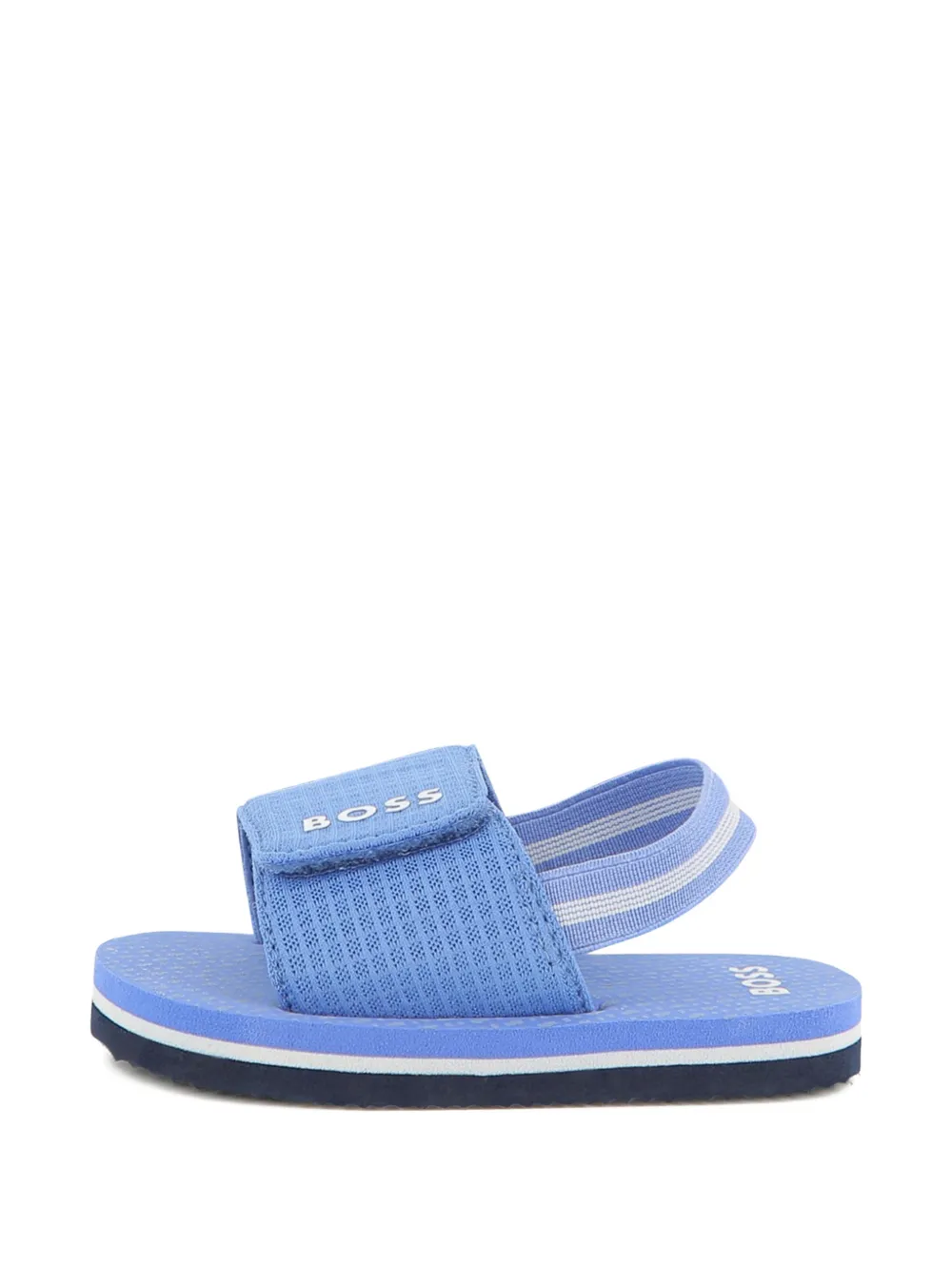 BOSS Kidswear logo sandals Blauw