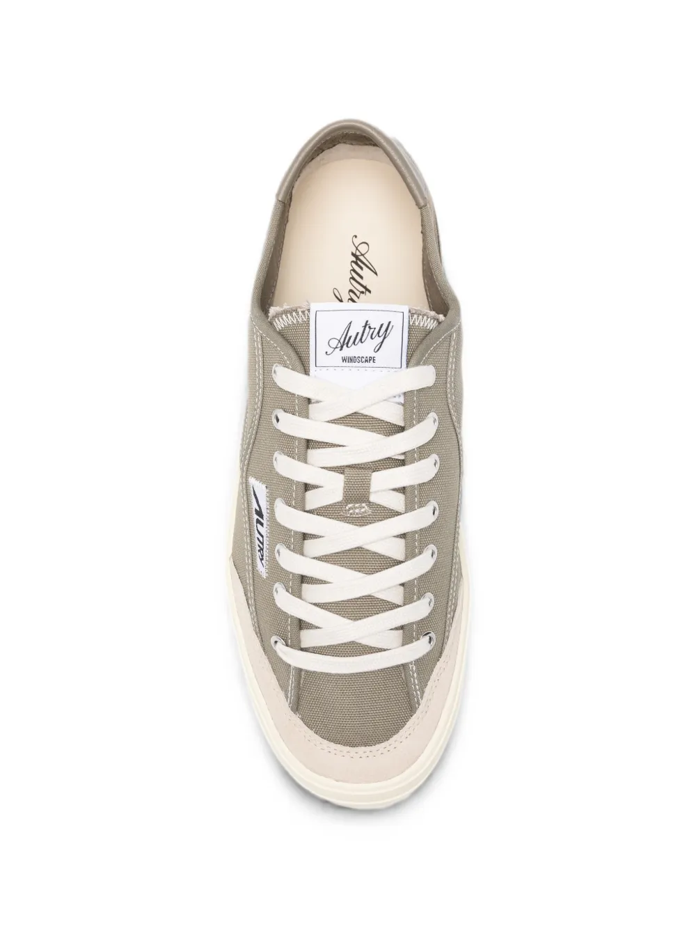 Autry Windscape logo-patch sneakers Groen