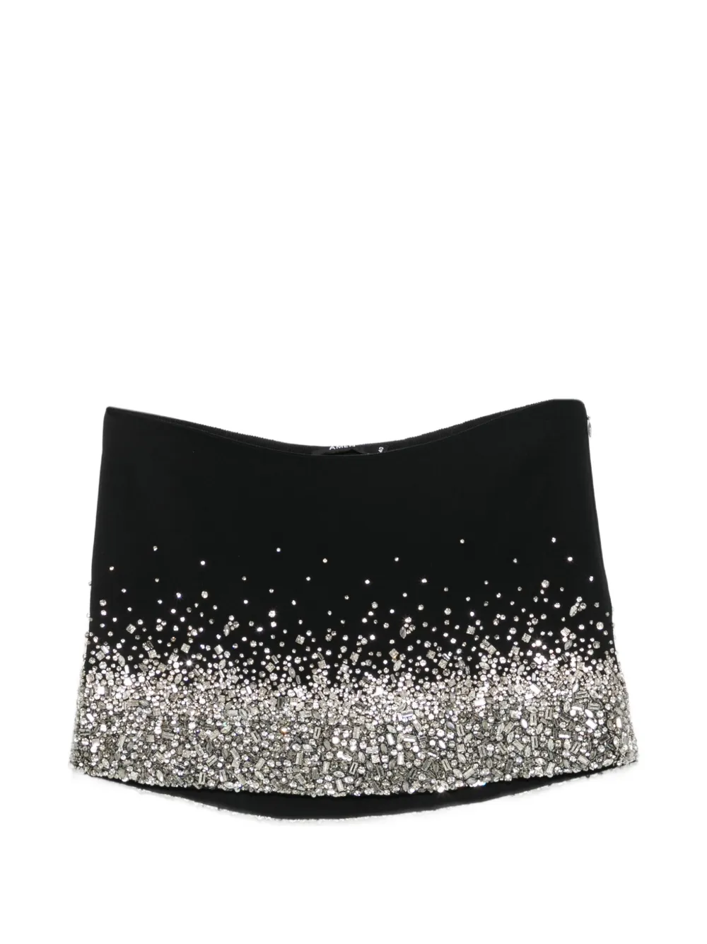 Amen crystal-embellished mini skirt - Nero