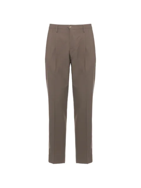 Briglia 1949 pleated zip-fastening trousers