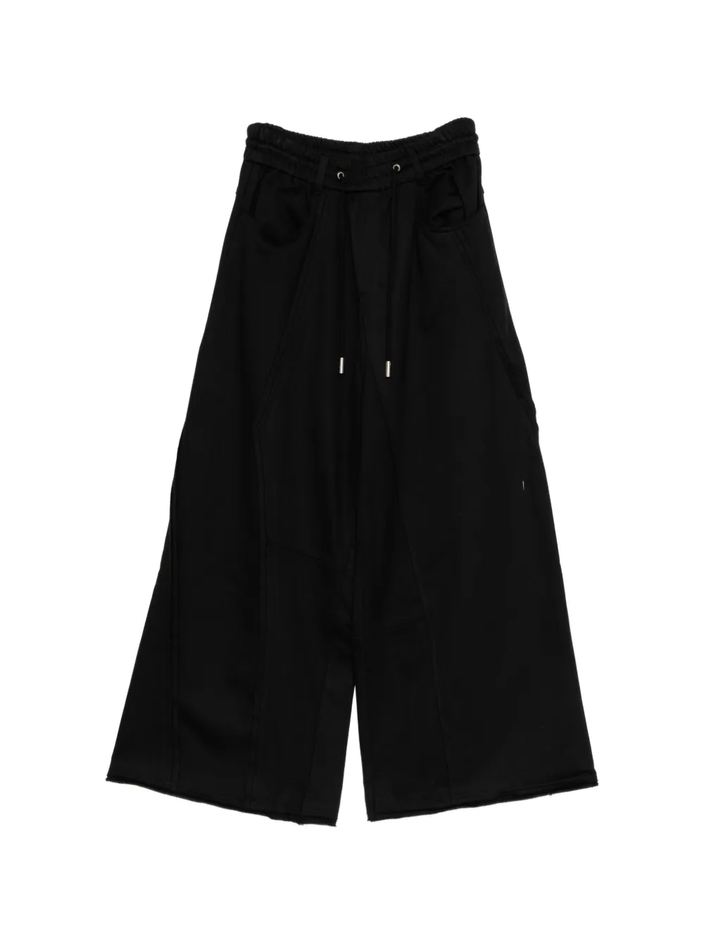 SONGZIO drawstring wide-leg track pants - Nero