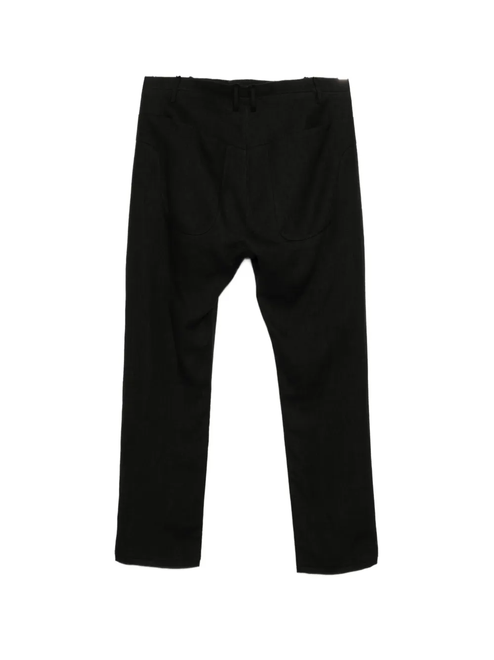 Label Under Construction Cotton Trousers | Black | FARFETCH KW