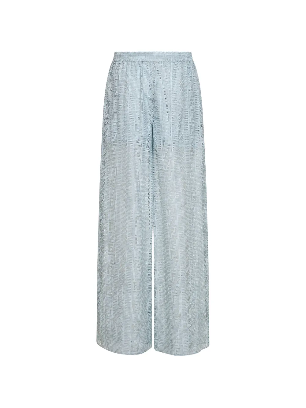 FENDI FF burnout broek Blauw