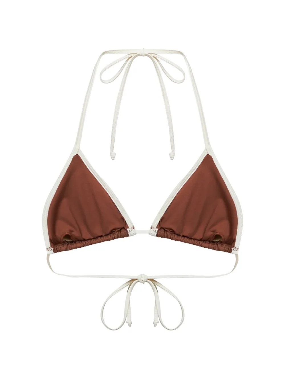 MC2 Saint Barth Triangel bikinitop Bruin