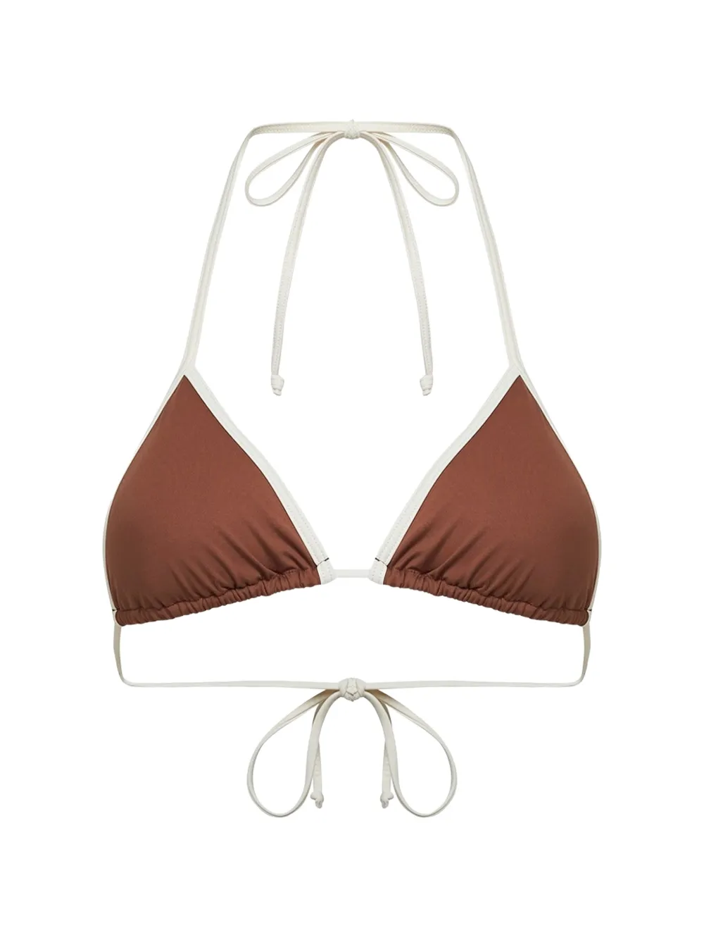 MC2 Saint Barth Triangel bikinitop Bruin