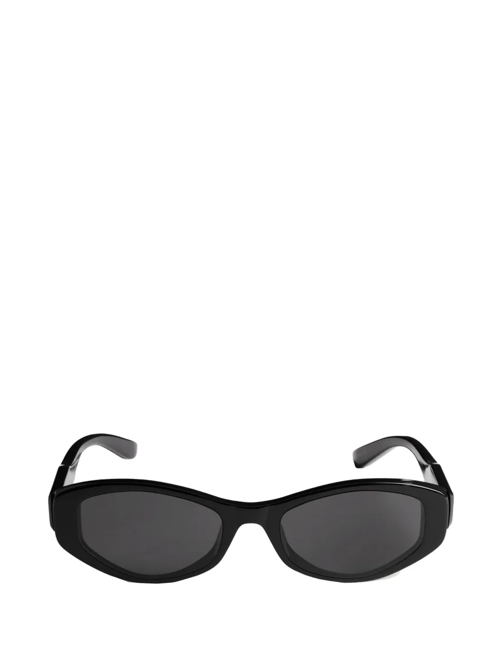 Balenciaga Eyewear Nova oval sunglasses - Nero