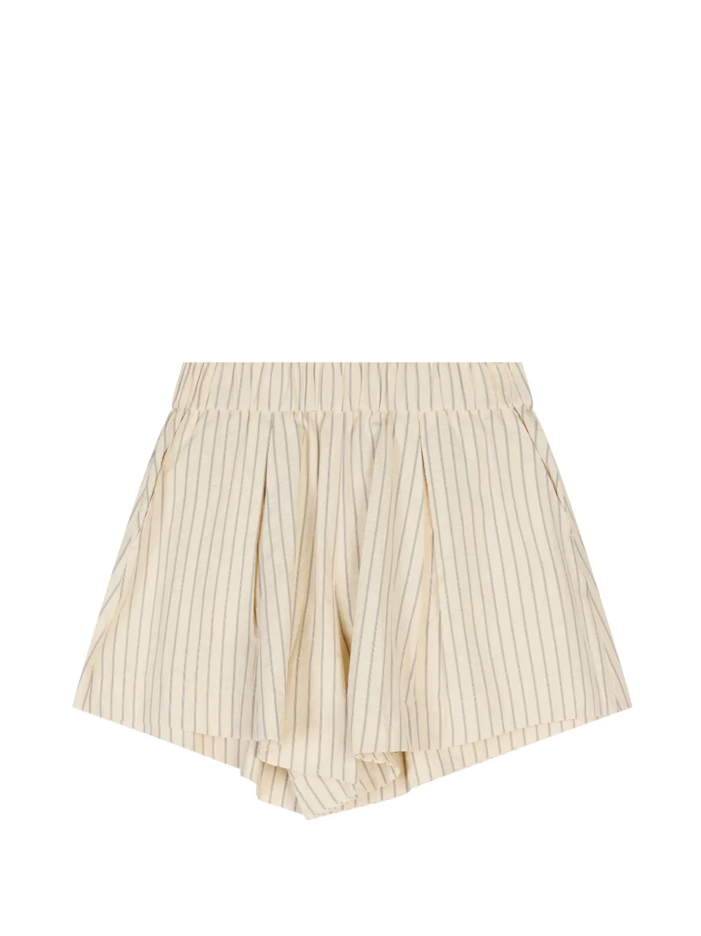 Stylein striped pleated shorts - Toni neutri