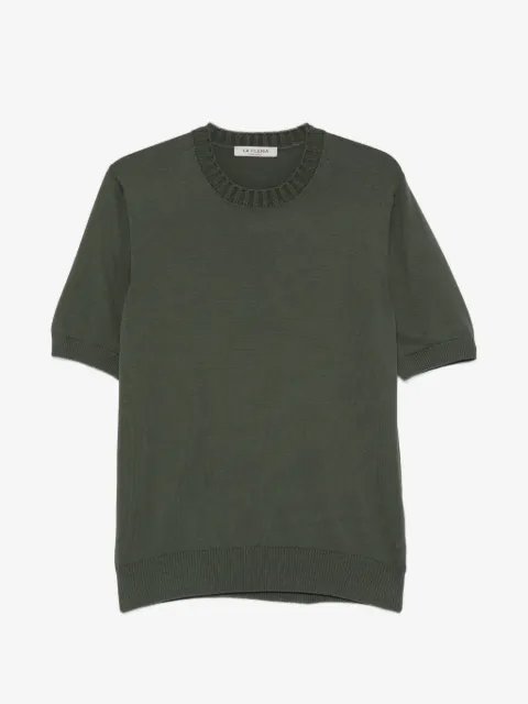 Fileria ribbed-trim short-sleeve T-shirt