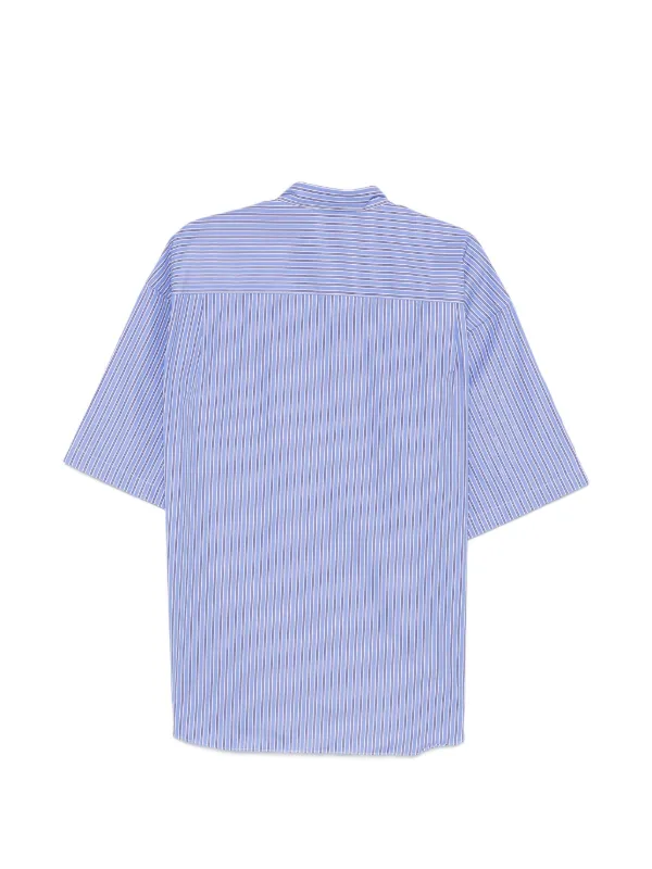 Comme Des Garçons Homme ストライプ ショートスリーブ シャツ