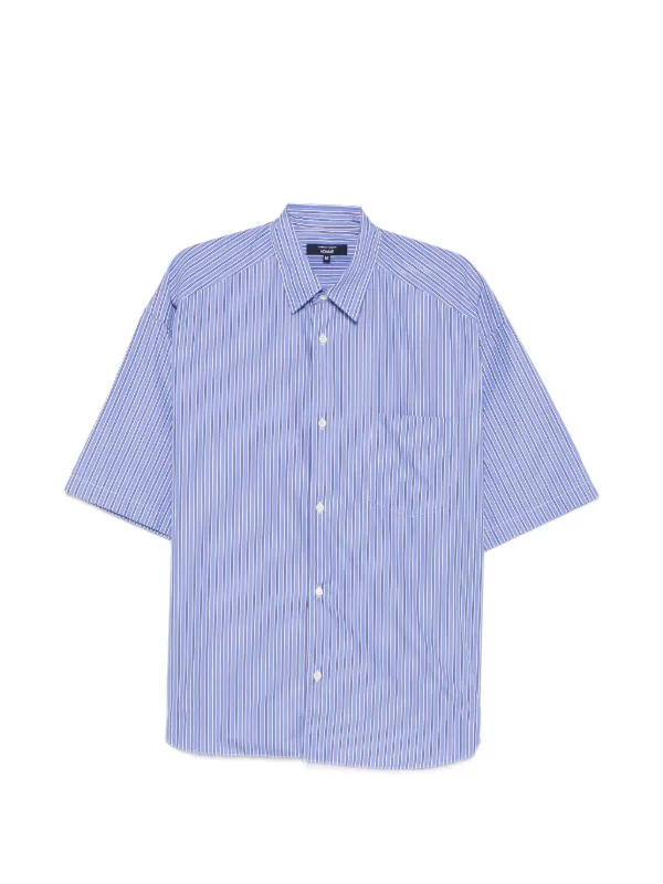 Comme Des Garçons Homme ストライプ ショートスリーブ シャツ
