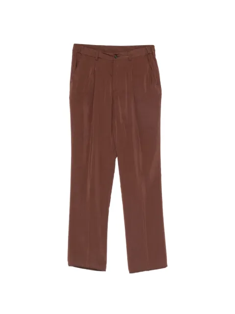 Hevo pleated-front trousers